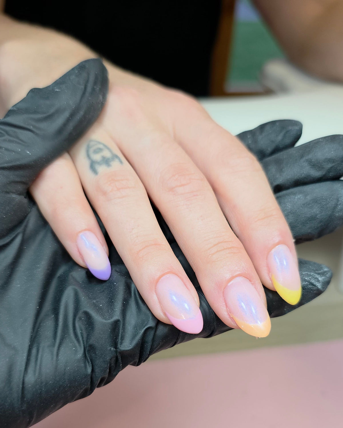 GLAZED ICE EFFECT TOP COAT