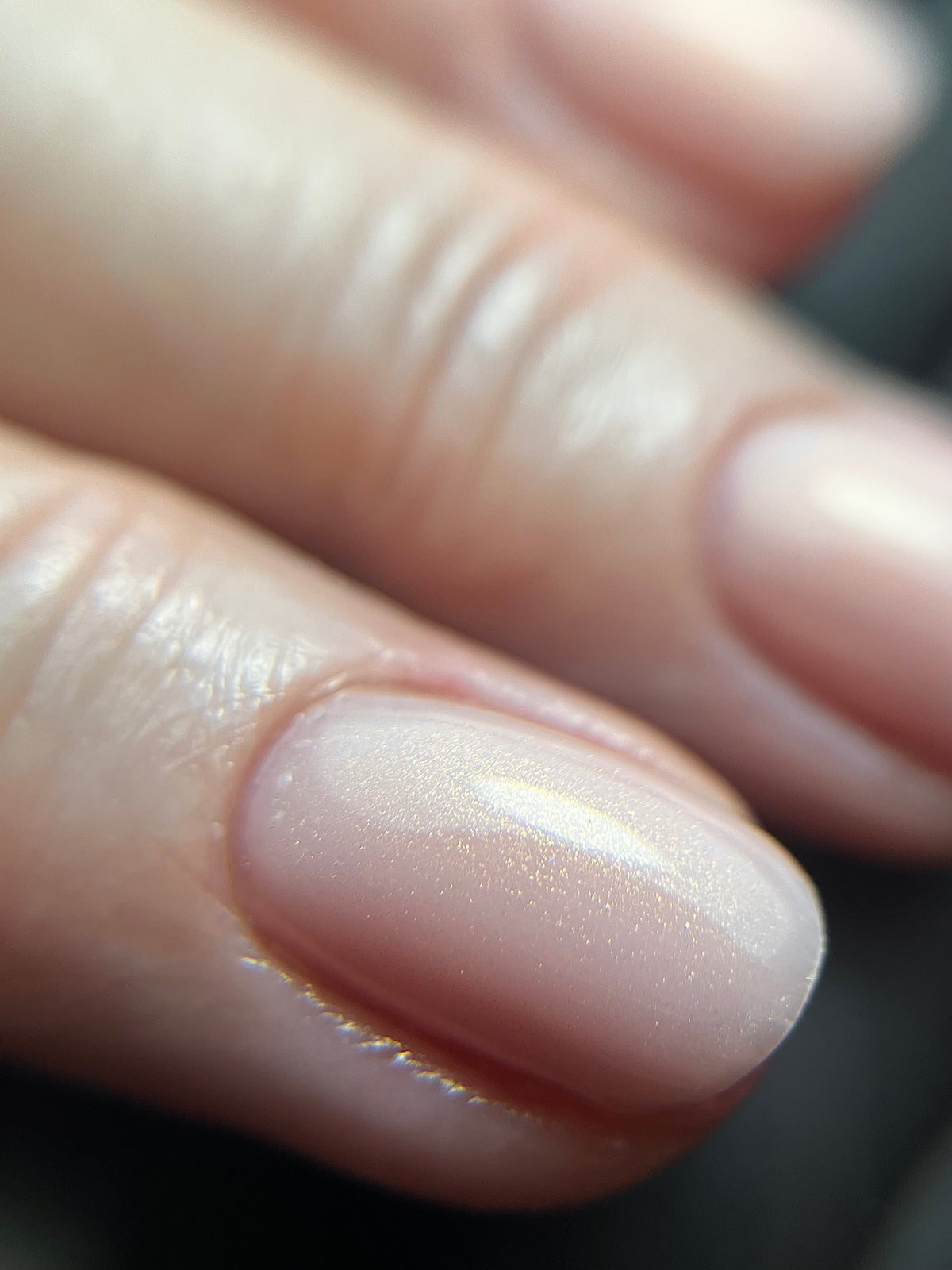 CHAMPAGNE GLOW EFFECT TOP COAT