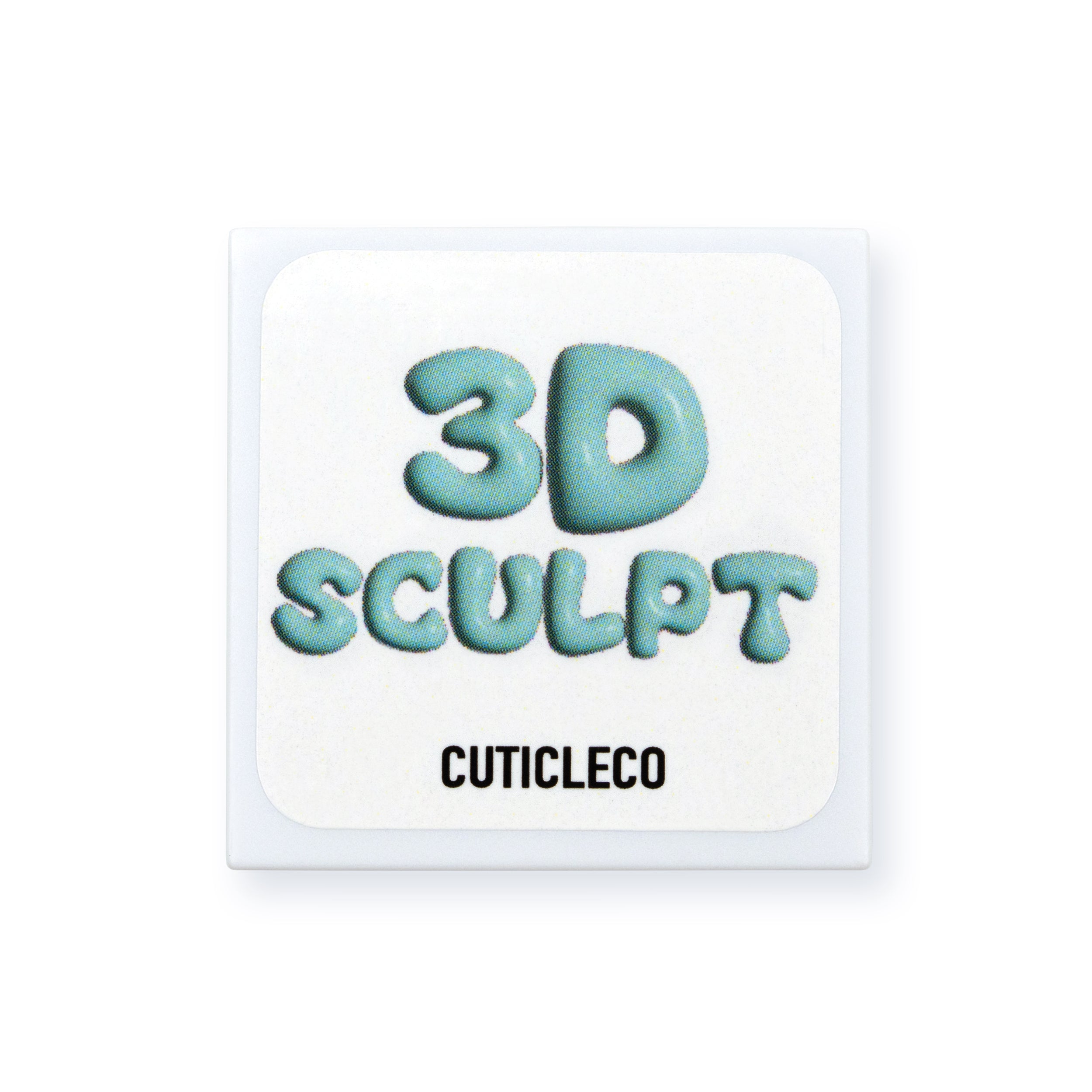 3D Sculpt - Pastel Turquoise