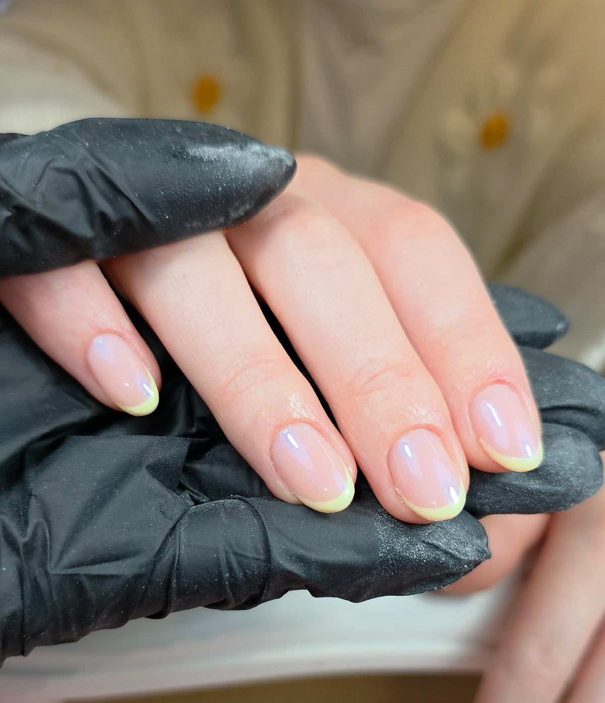 GLAZED ICE EFFECT TOP COAT