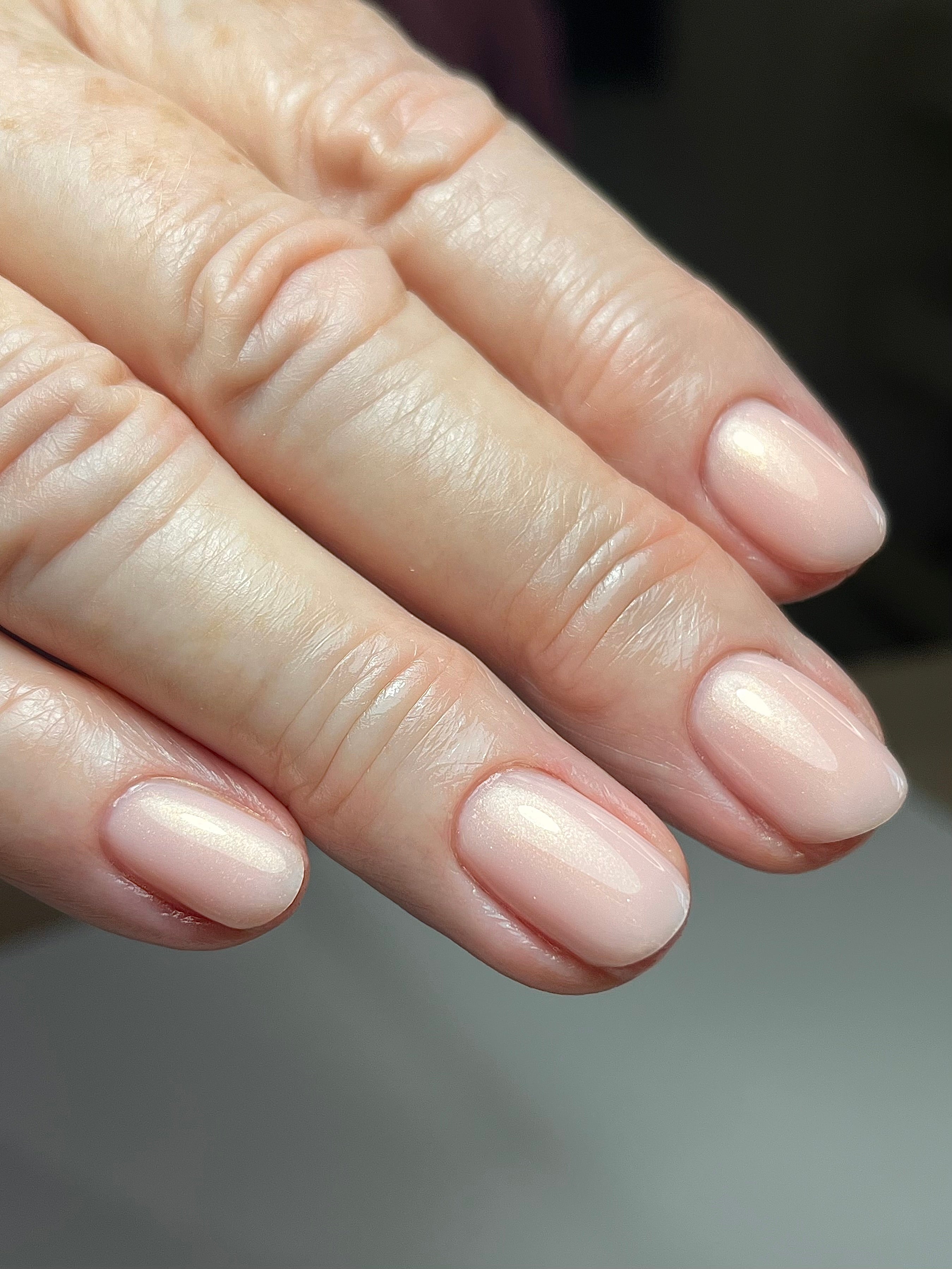 CHAMPAGNE GLOW EFFECT TOP COAT