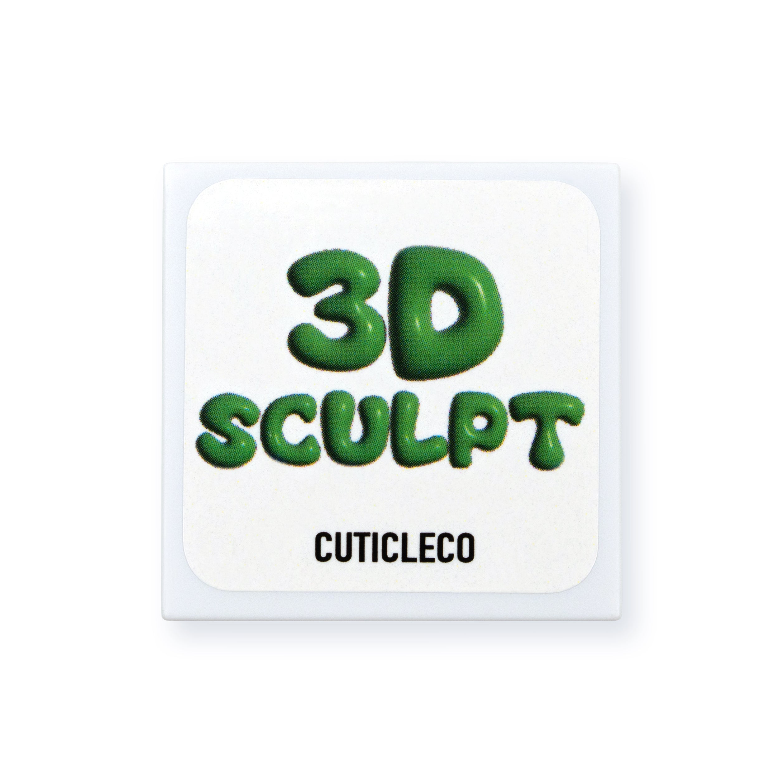3D Sculpt - Dark Green