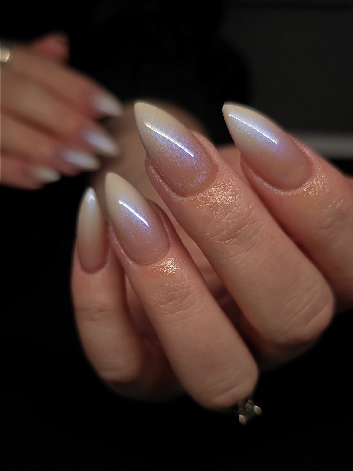 GLAZED ICE EFFECT TOP COAT