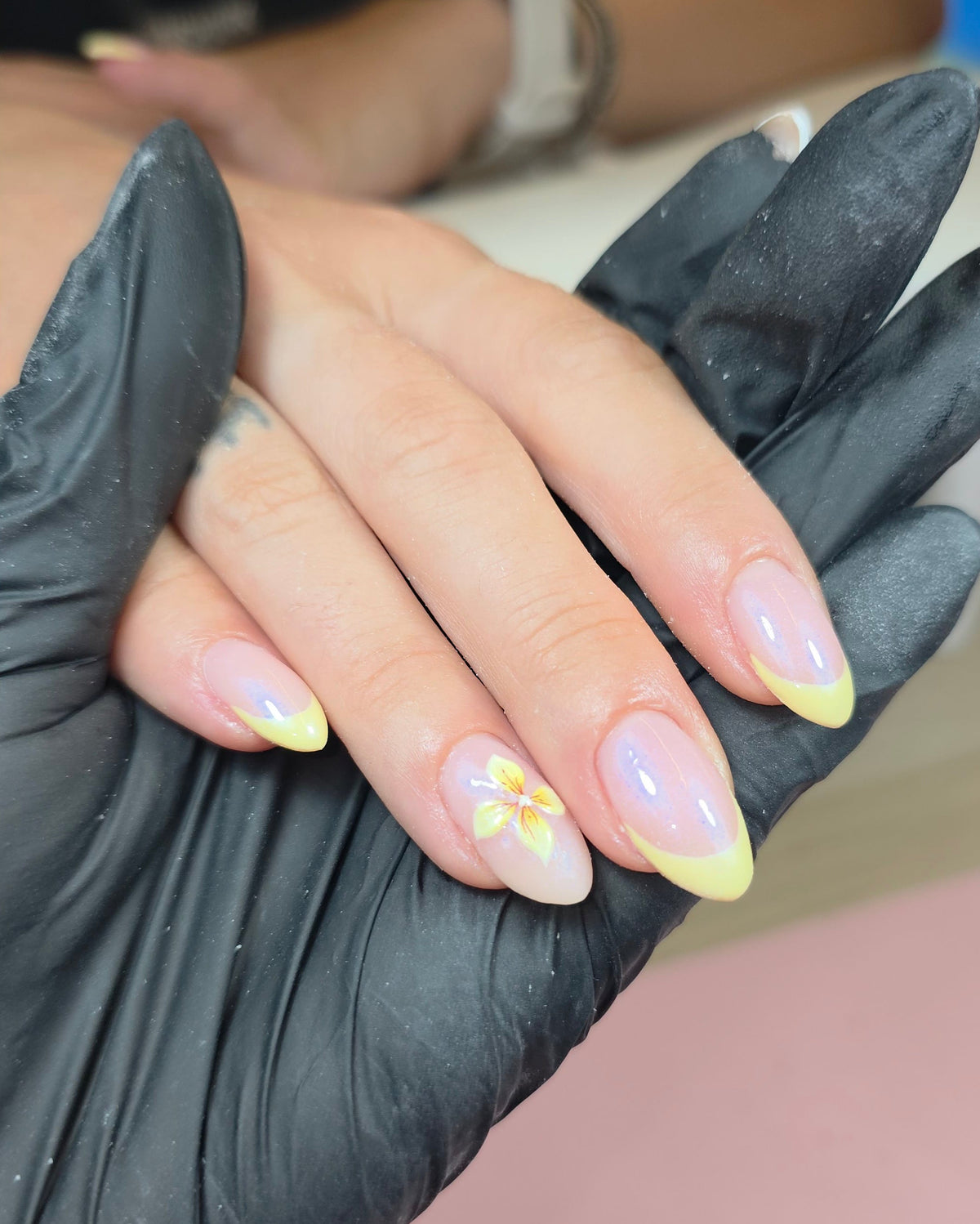 GLAZED ICE EFFECT TOP COAT