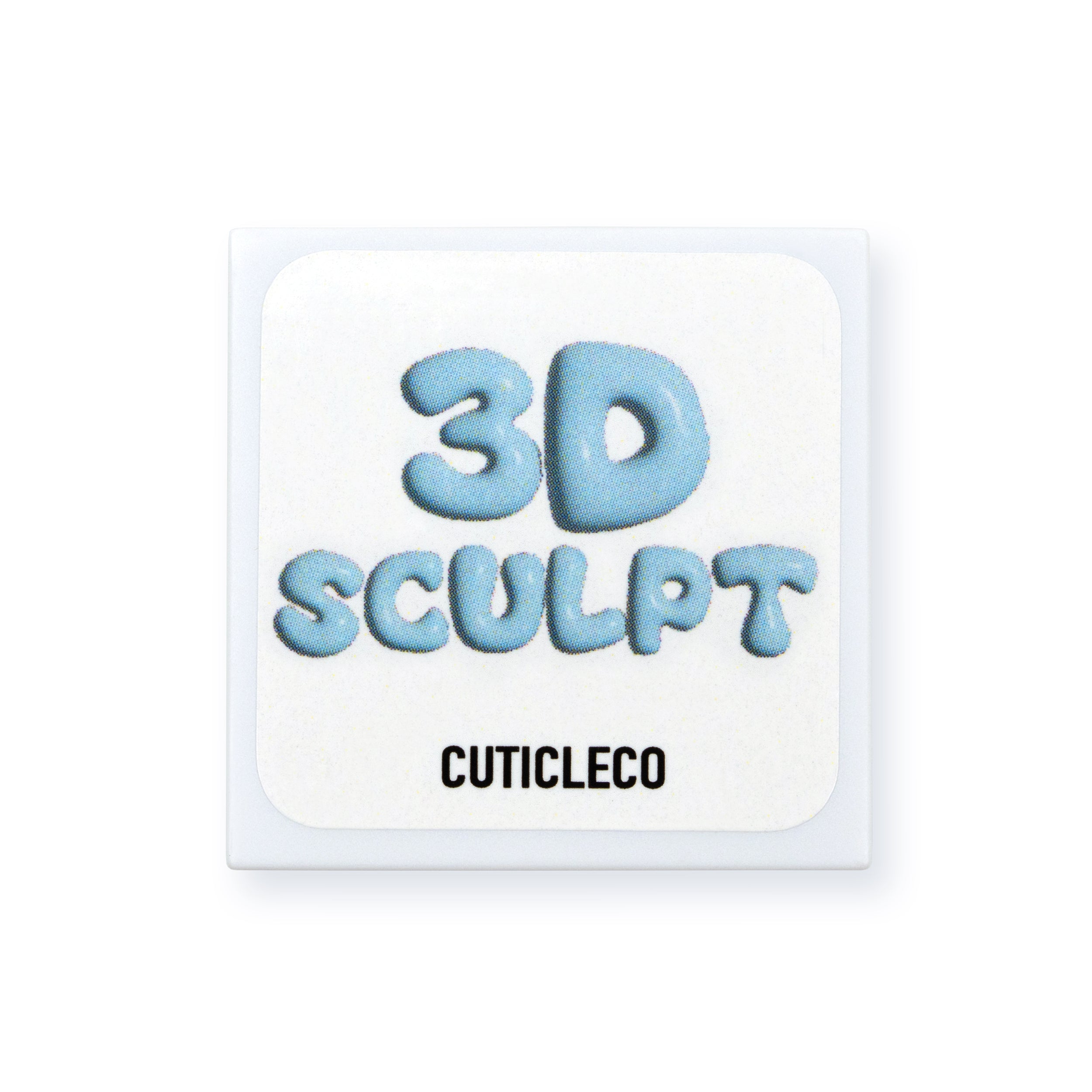 3D Sculpt - Pastel Blue