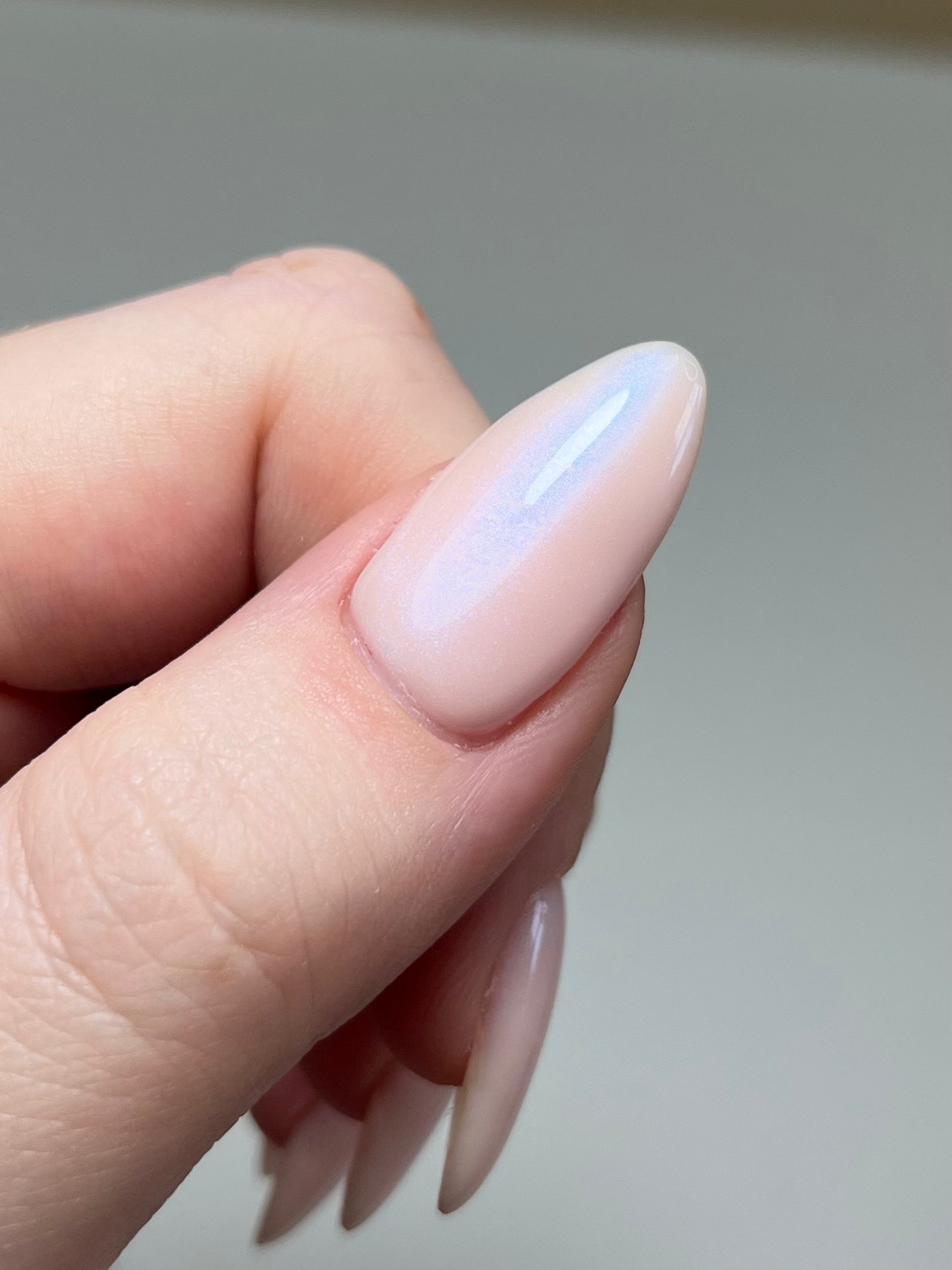 GLAZED ICE EFFECT TOP COAT
