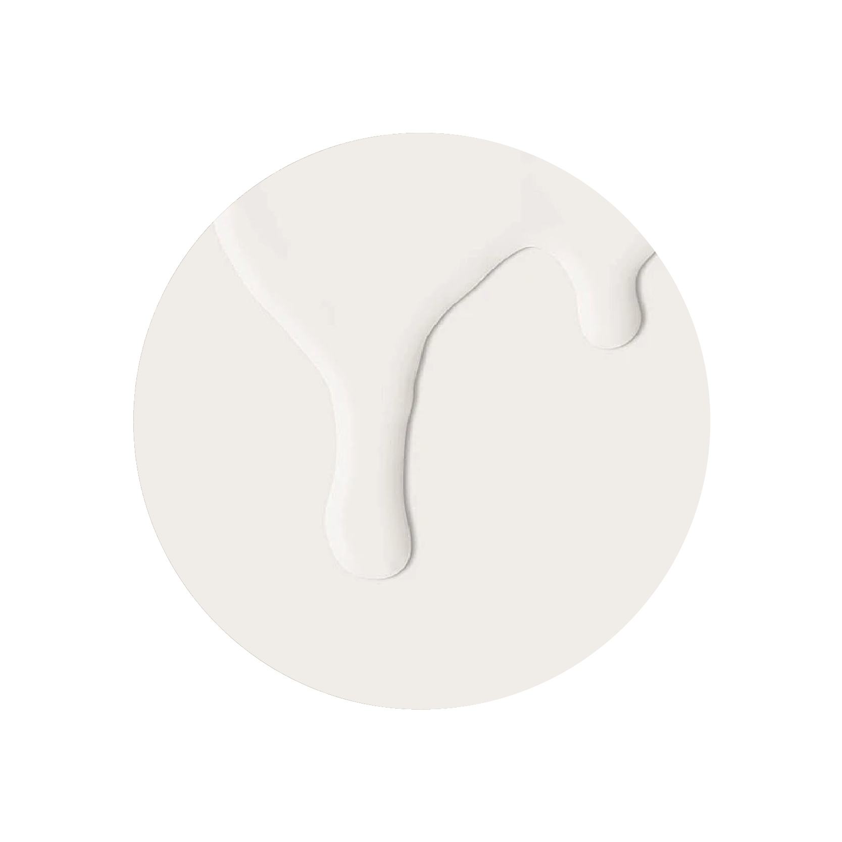 MILKY WHITE EFFECT TOP COAT